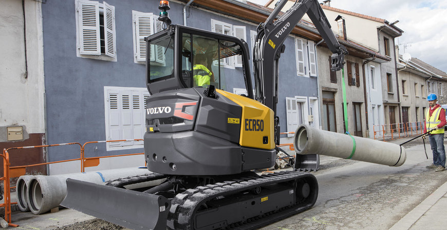VOLVO INTRODUCES F GENERATION ECR50: OUTSTANDING VERSATILITY AND EASE-OF-OPERATION